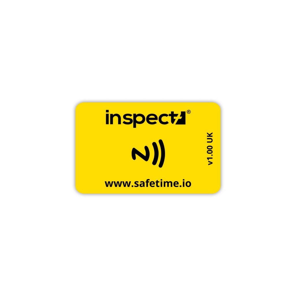 Yellow Inspection Sticker for Inspect7®